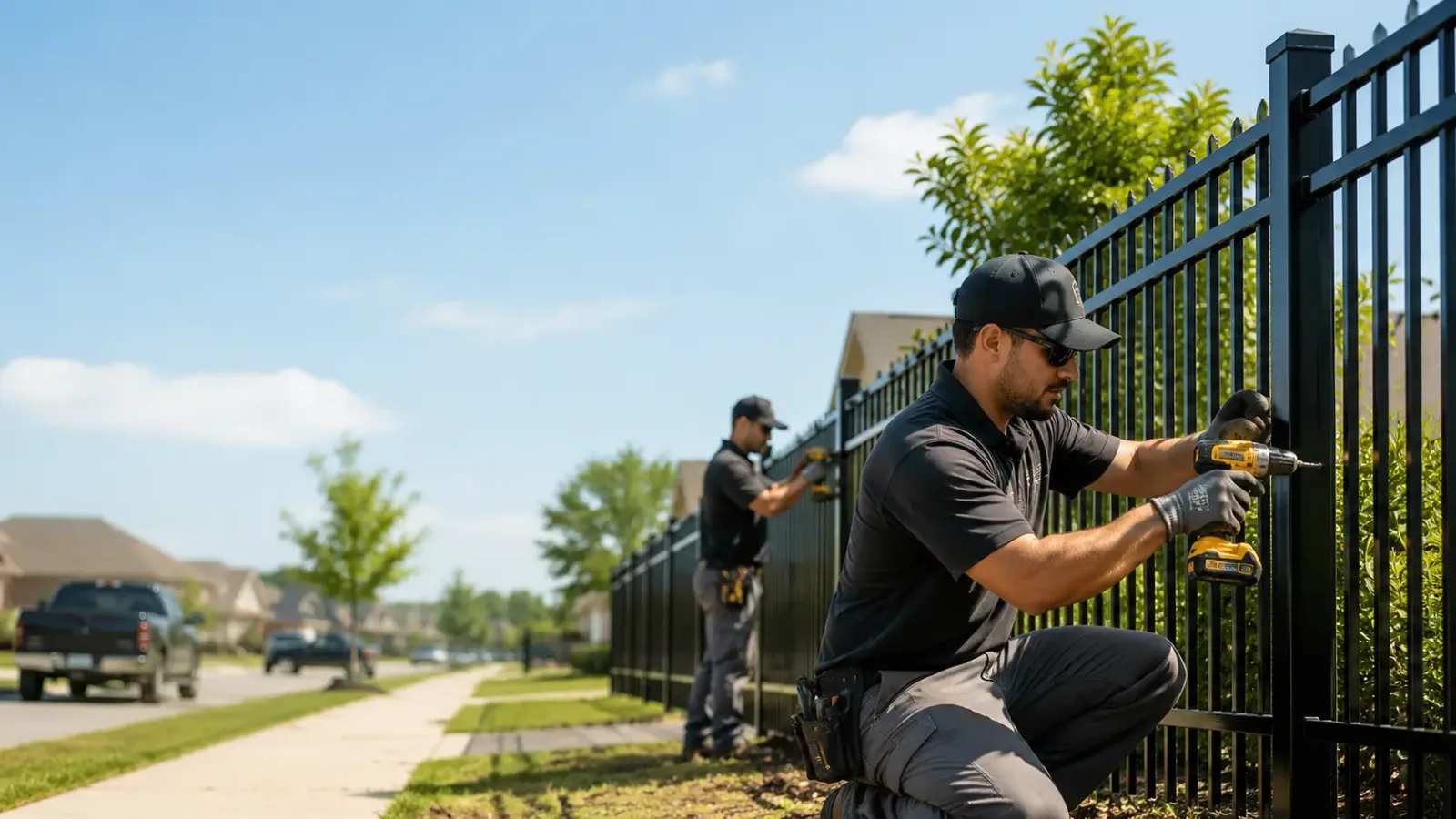 Metal Fence Installation in Margie, MN